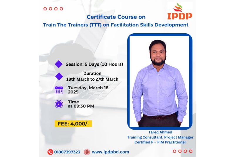 Train The Trainers (TTT) for Facilitation Skills